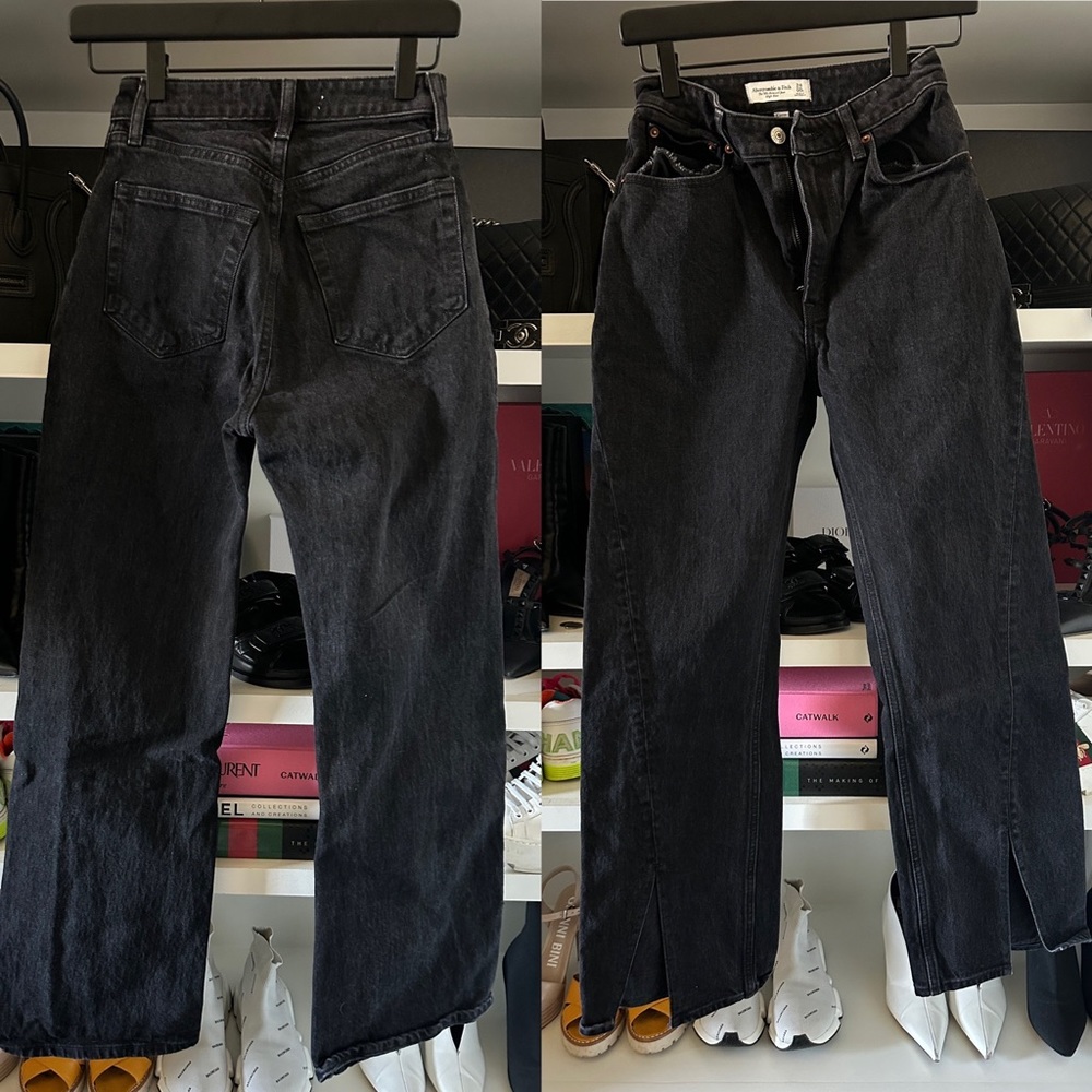 Abercrombie & fitch curve love high rise 90’s relaxed 24/00 short
